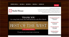 Desktop Screenshot of mysushihouse.com